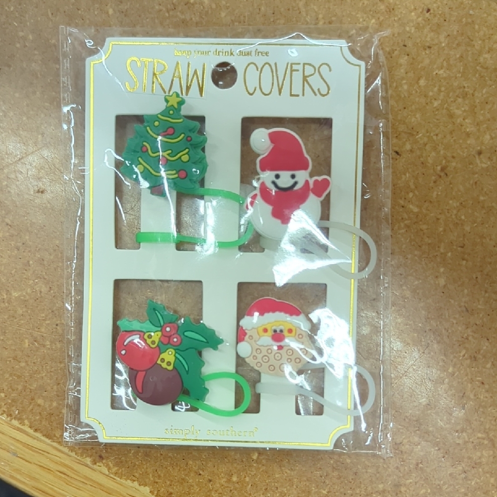 Simply Southern Holiday Straw Covers